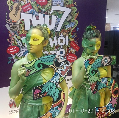 Nhân Tượng Múa Đương Đại Vincom-Nhân Tượng Việt Nam 2016