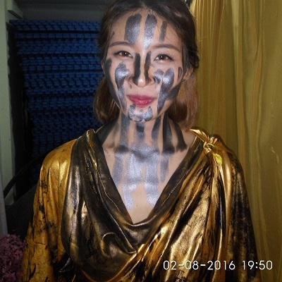 Behind the scenes Body Painting